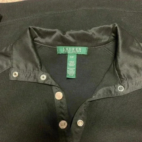 Ralph Lauren Black Pullover Sweater - Picture 3 of 8